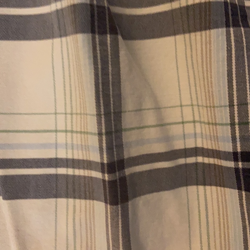 Aeropostale Men’s Plaid Flat Front Shorts 30 - Picture 7 of 8